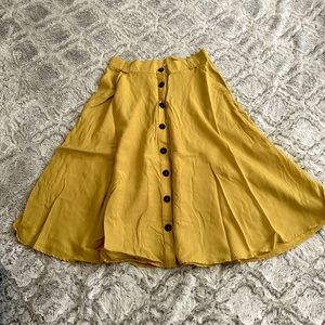 Forever 21 Button Up Skirt